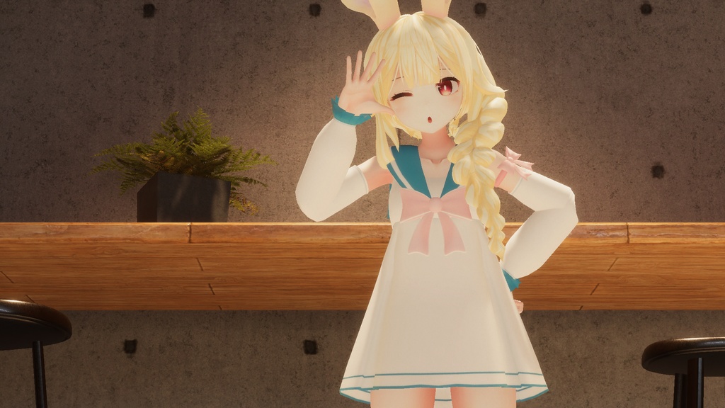 《15アバター対応衣装》スイートロリワンピース