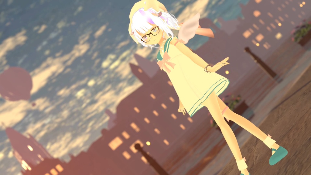 《15アバター対応衣装》スイートロリワンピース