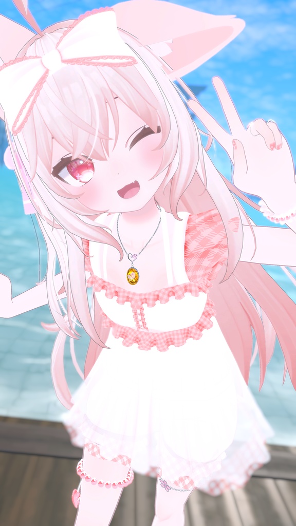 《11アバター対応衣装》渚のマーメイドワンピース