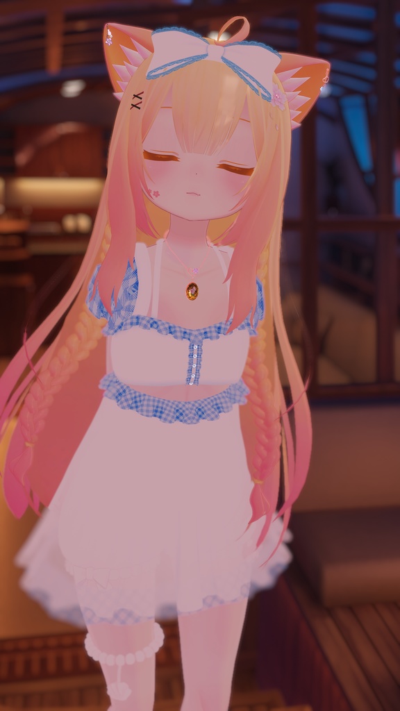 《11アバター対応衣装》渚のマーメイドワンピース