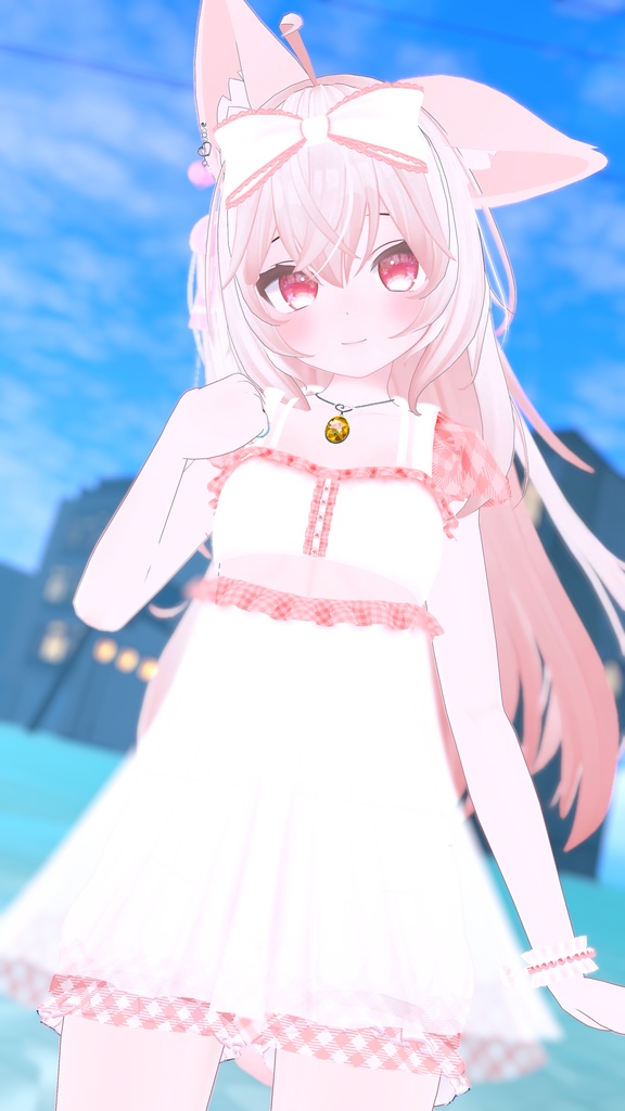 《11アバター対応衣装》渚のマーメイドワンピース