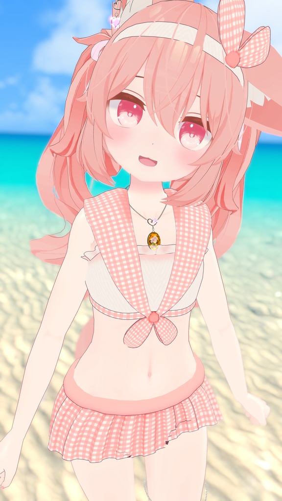 《10アバター対応衣装》キャンディセーラースイム