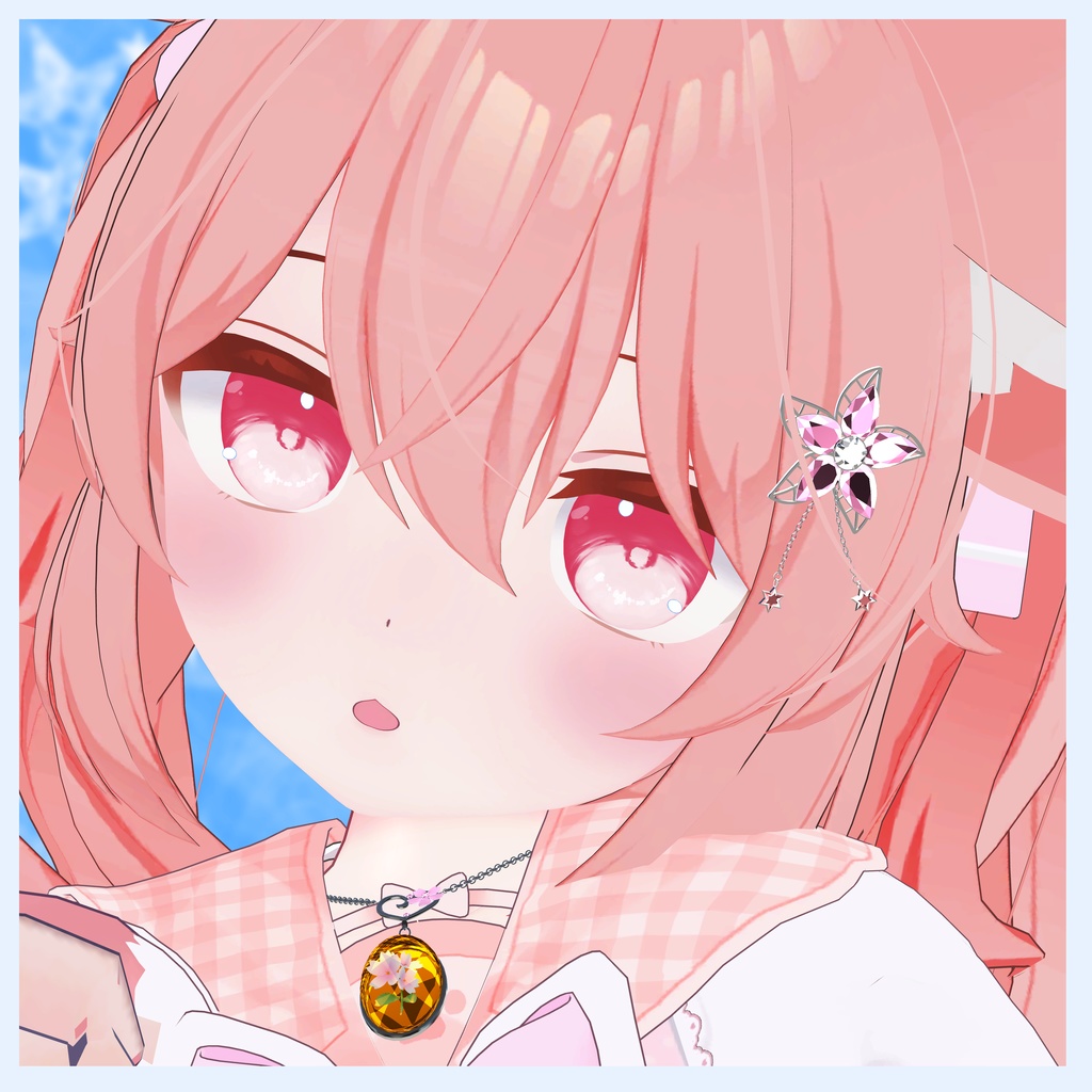 3Dヘアアクセサリー『Secret of Sparkle』