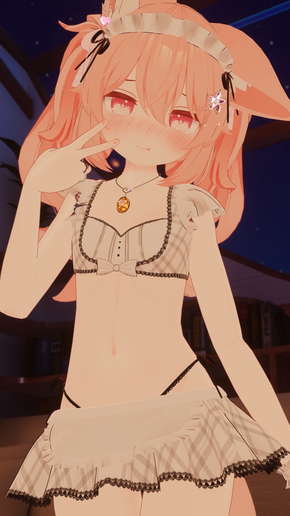 《14アバター対応衣装》リナリーラブメイド