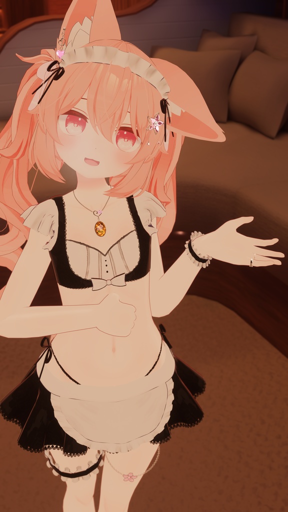 《14アバター対応衣装》リナリーラブメイド