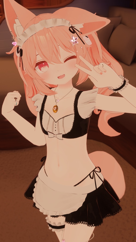 《14アバター対応衣装》リナリーラブメイド