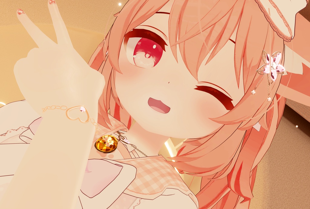 3Dアクセサリー『CupidHeartBracelet』