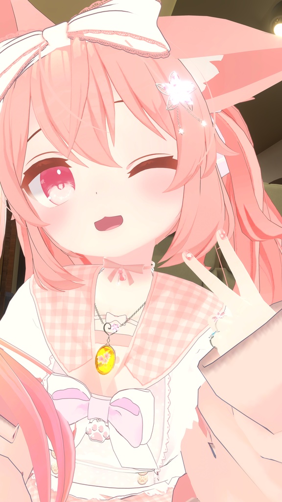 3Dアクセサリー『LazyCatChoker』