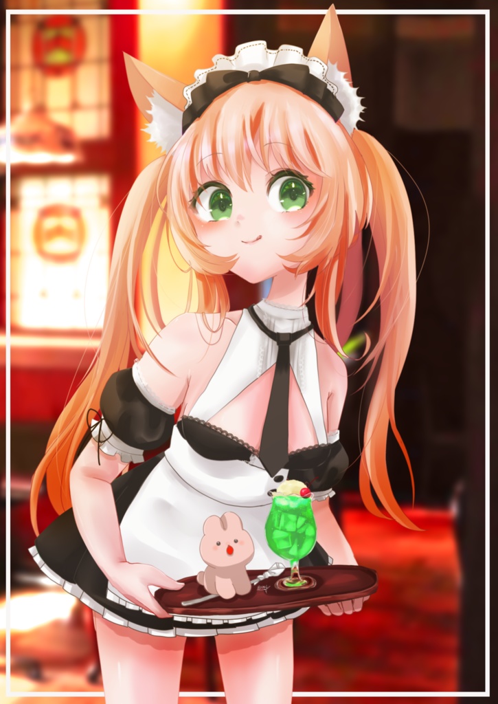 《11アバター対応衣装》CalmWaitress