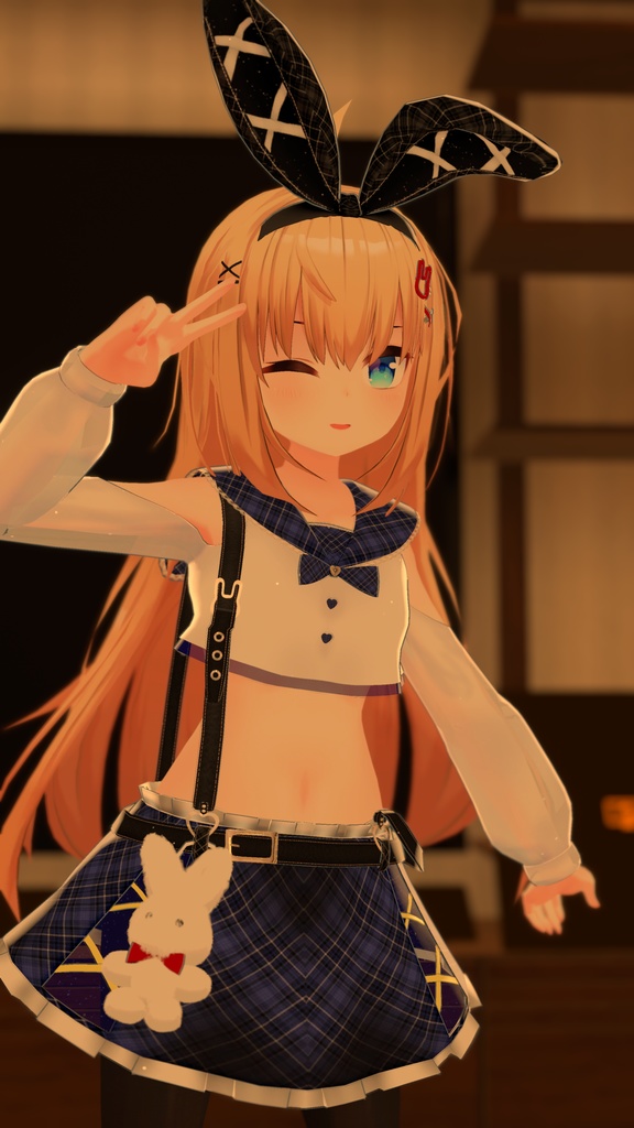 《15アバター対応衣装》LovelessRabbit