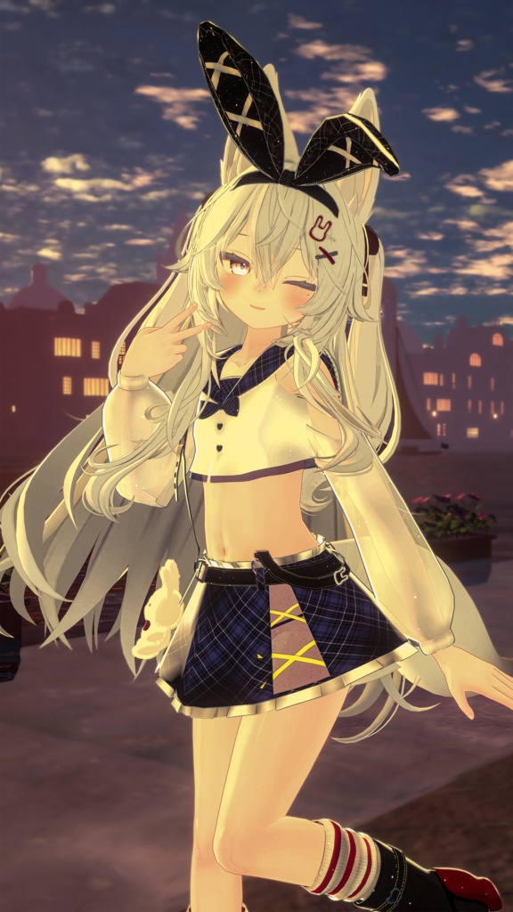 《15アバター対応衣装》LovelessRabbit