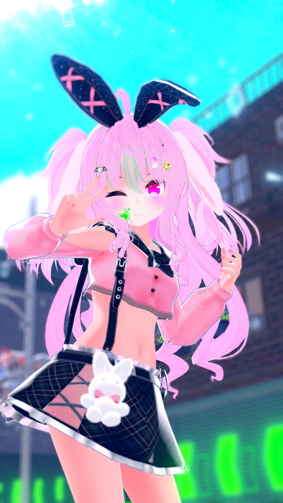 《15アバター対応衣装》LovelessRabbit