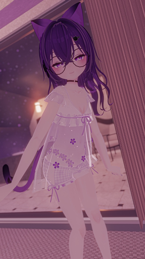 《16アバター対応衣装》すけすけ!? サクラフェアリーワンピース