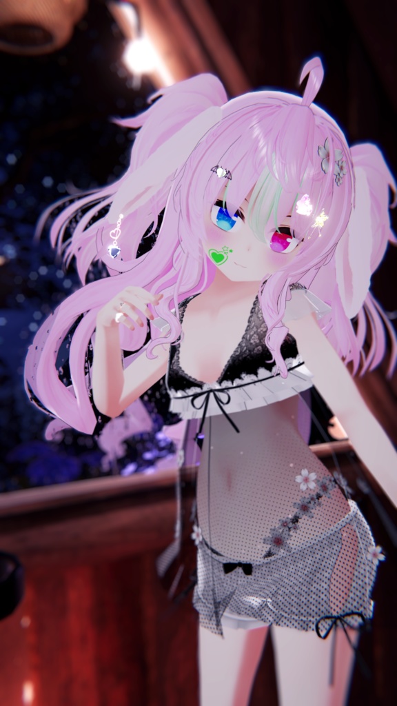 《16アバター対応衣装》すけすけ!? サクラフェアリーワンピース