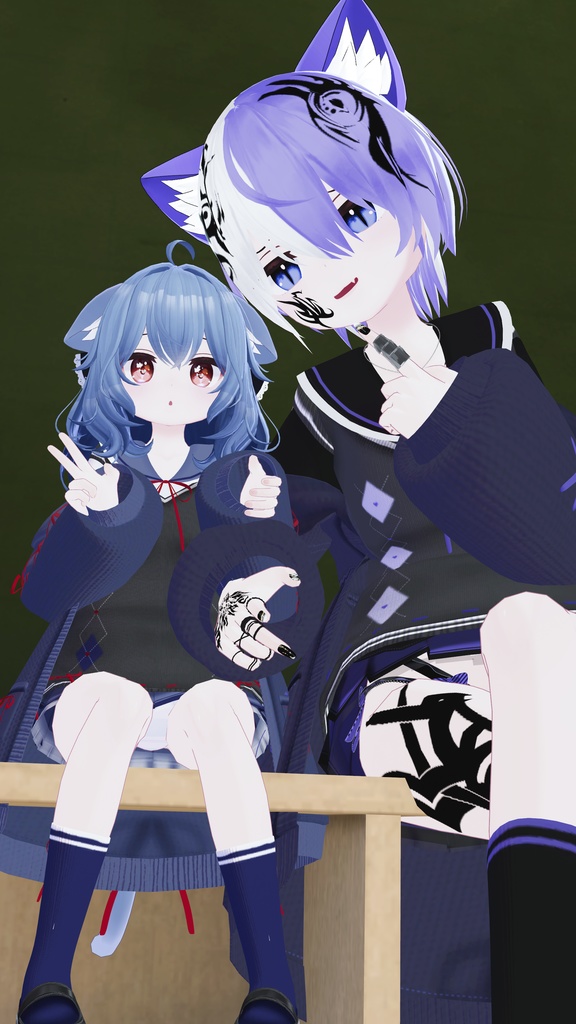 《25アバター対応衣装》コネクトPセーラー