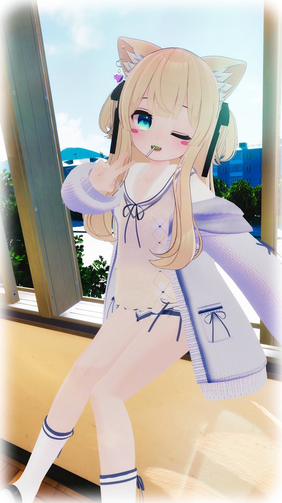 《25アバター対応衣装》コネクトPセーラー