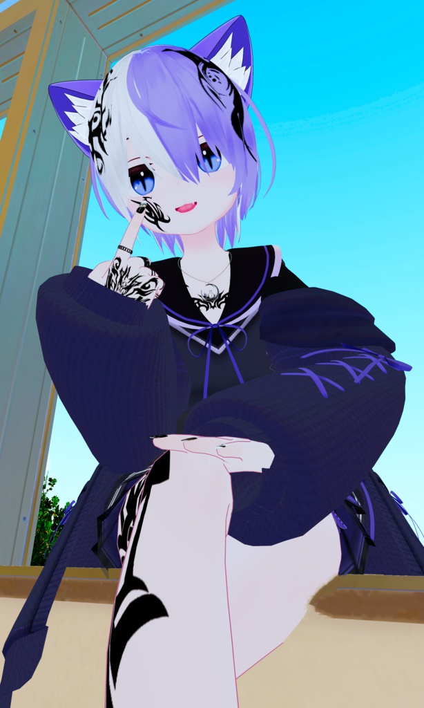 《25アバター対応衣装》コネクトPセーラー