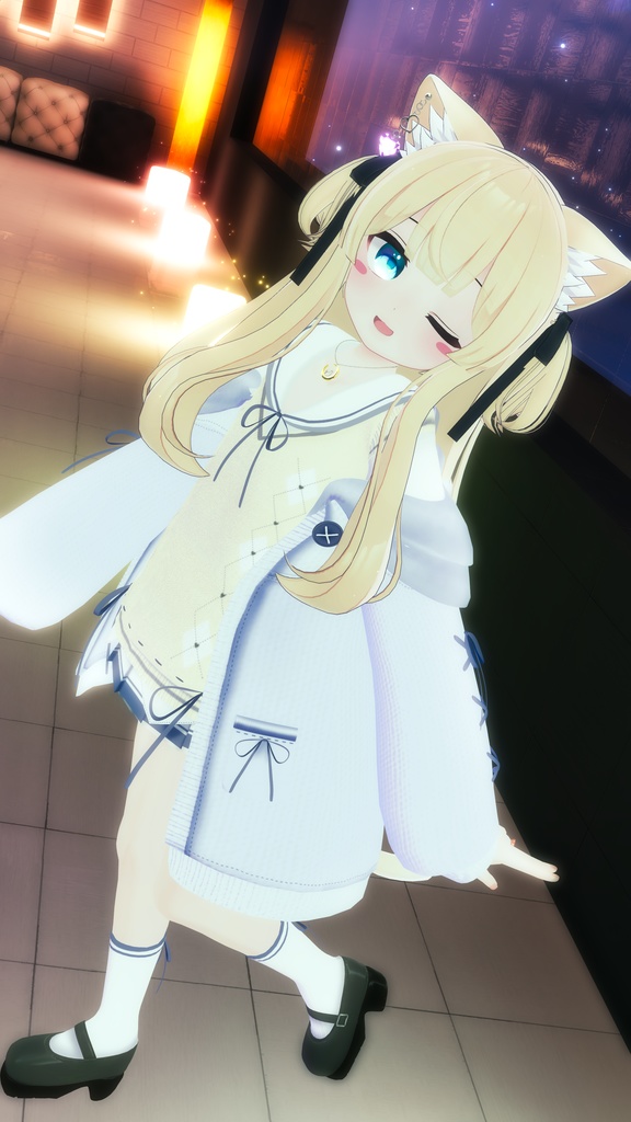 《25アバター対応衣装》コネクトPセーラー