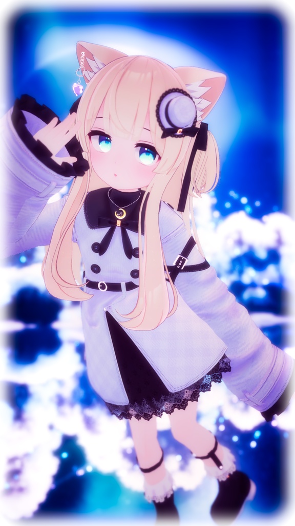 《25アバター対応衣装》シアードールワンピース