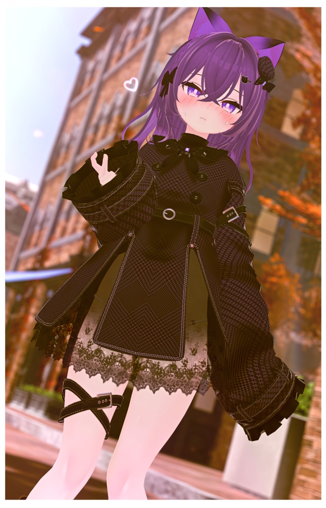 《25アバター対応衣装》シアードールワンピース