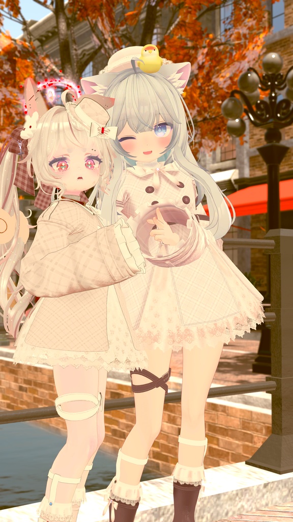 《25アバター対応衣装》シアードールワンピース