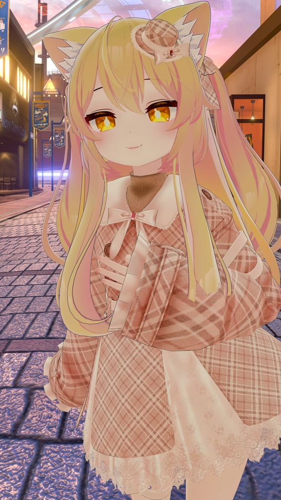 《25アバター対応衣装》シアードールワンピース