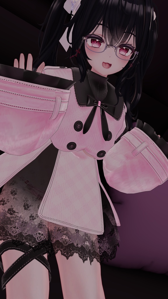 《25アバター対応衣装》シアードールワンピース