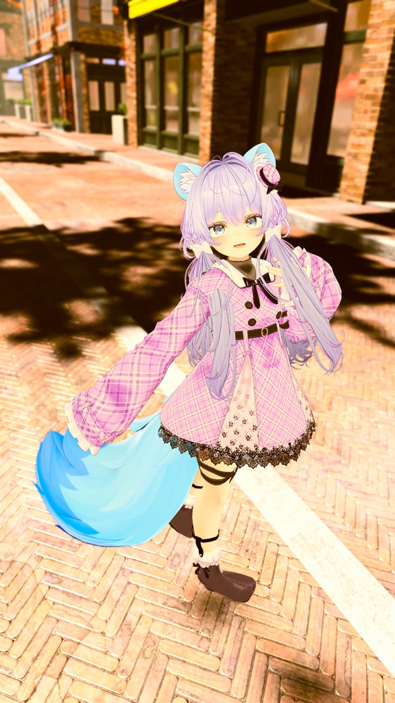 《25アバター対応衣装》シアードールワンピース