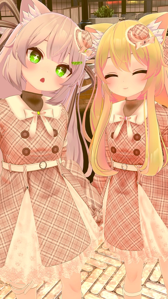 《25アバター対応衣装》シアードールワンピース