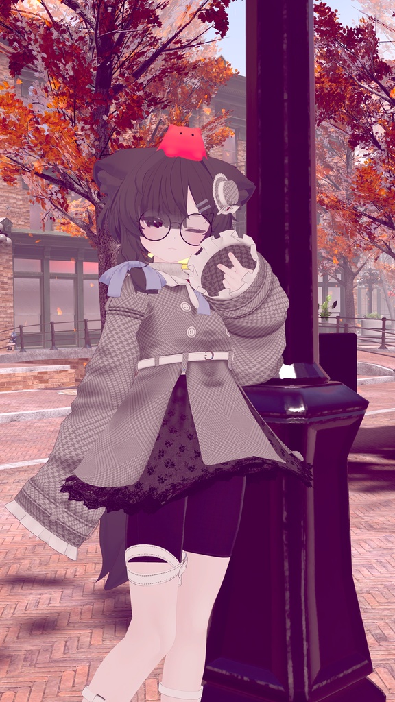 《25アバター対応衣装》シアードールワンピース