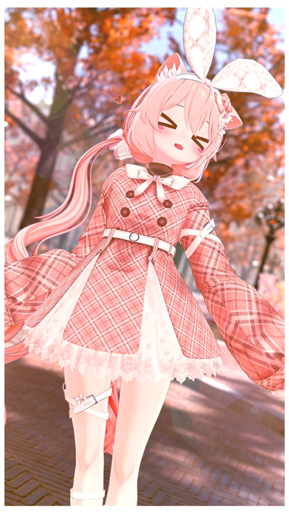 《25アバター対応衣装》シアードールワンピース