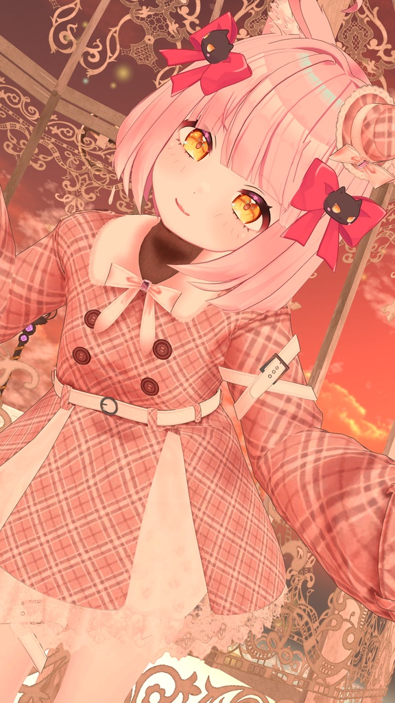 《25アバター対応衣装》シアードールワンピース