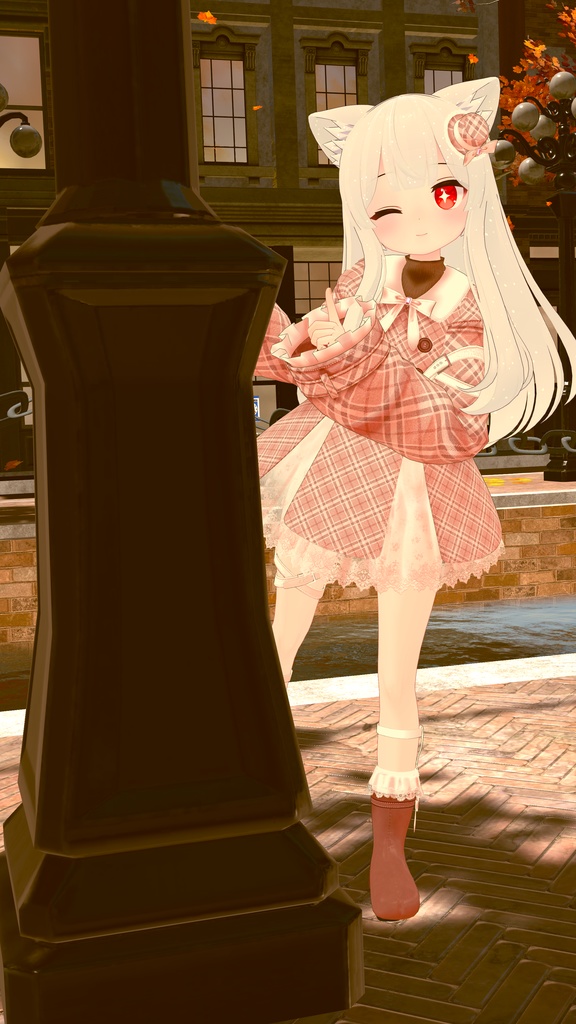 《25アバター対応衣装》シアードールワンピース