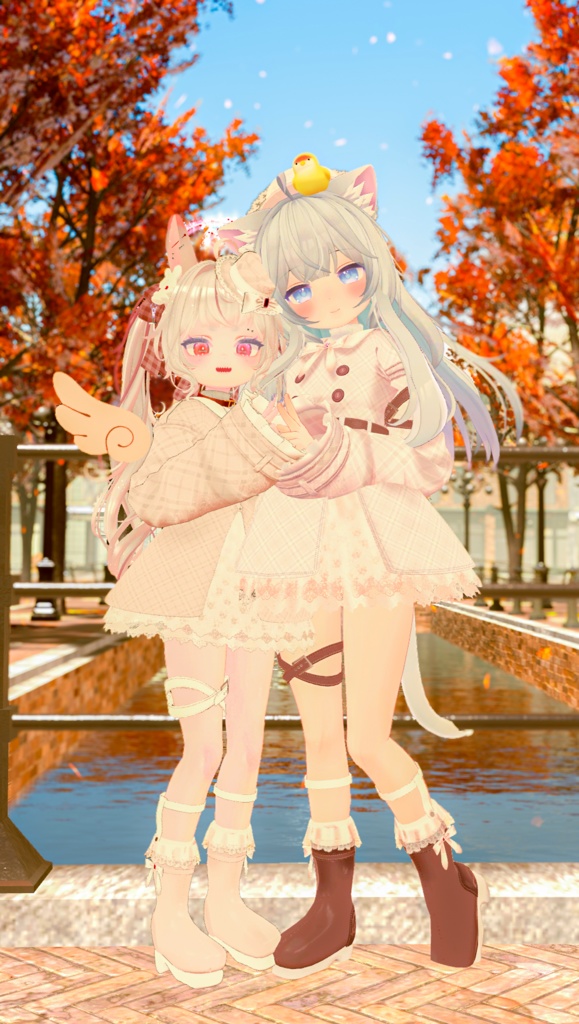 《25アバター対応衣装》シアードールワンピース