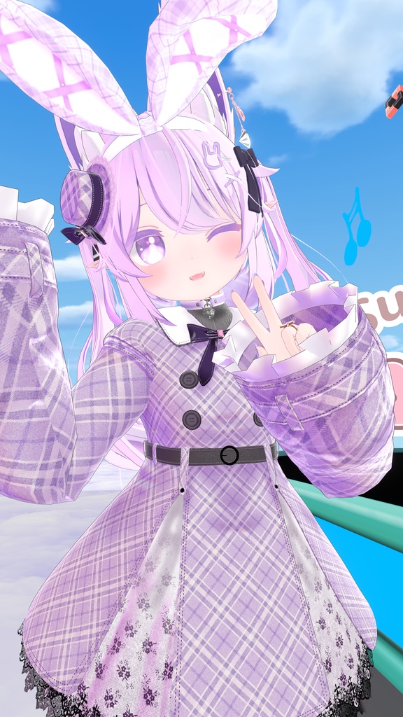 《25アバター対応衣装》シアードールワンピース