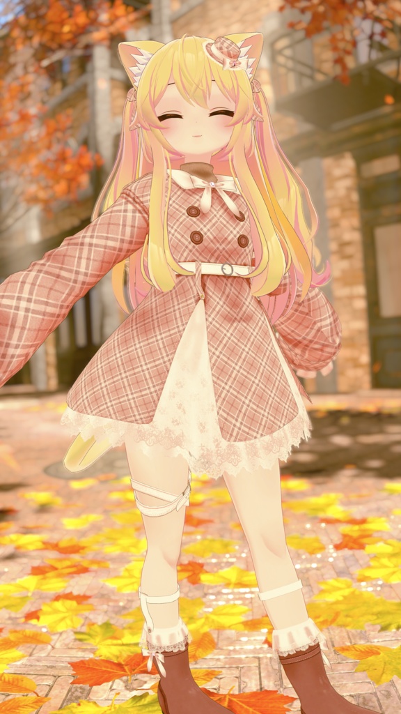 《25アバター対応衣装》シアードールワンピース