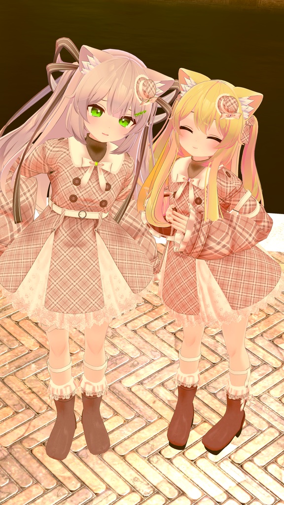 《25アバター対応衣装》シアードールワンピース