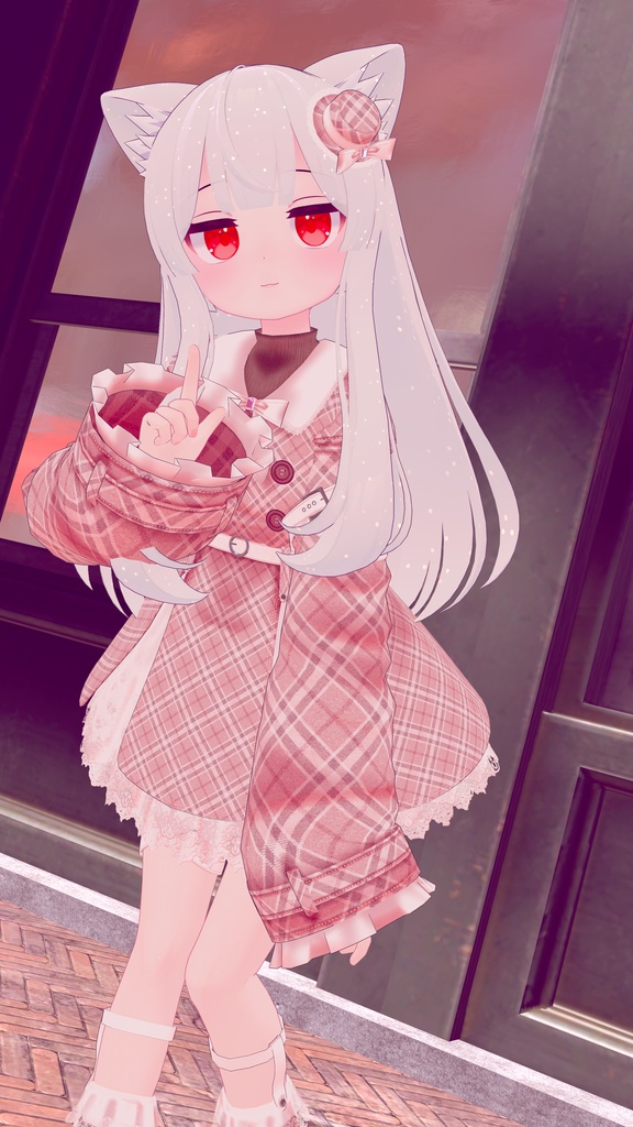 《25アバター対応衣装》シアードールワンピース