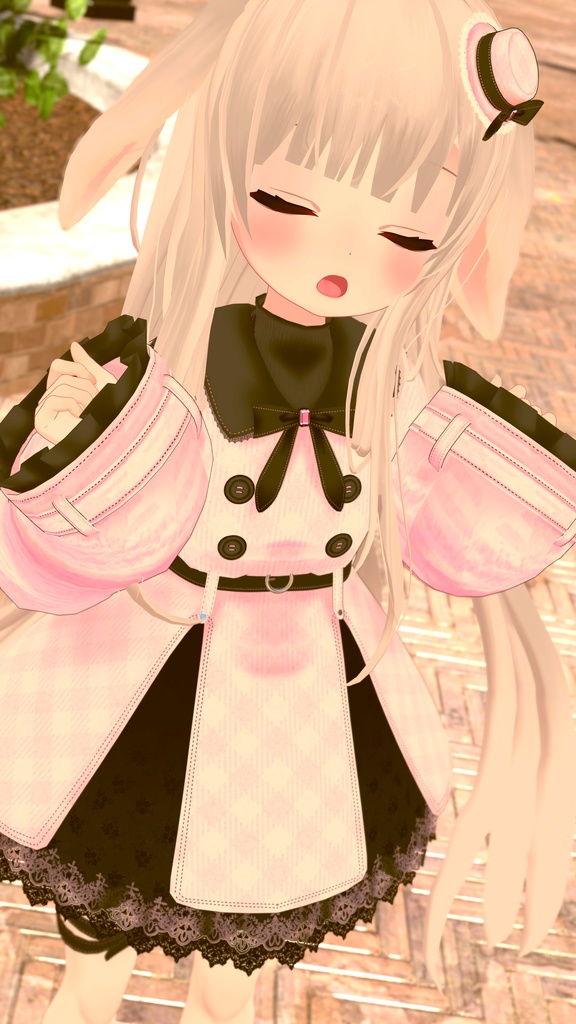 《25アバター対応衣装》シアードールワンピース