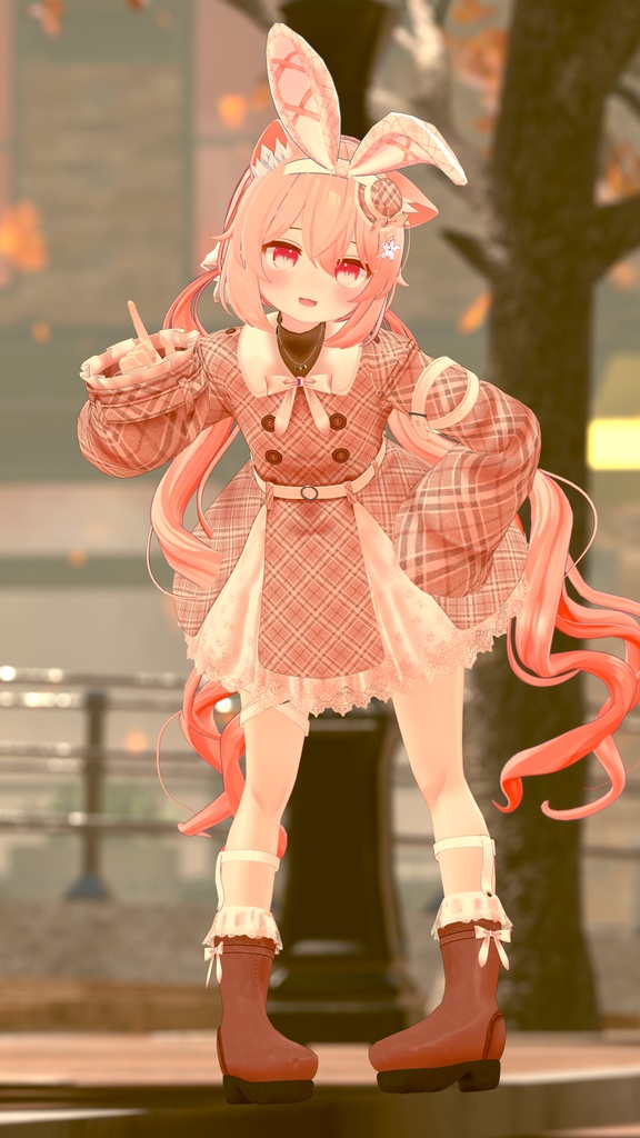 《25アバター対応衣装》シアードールワンピース