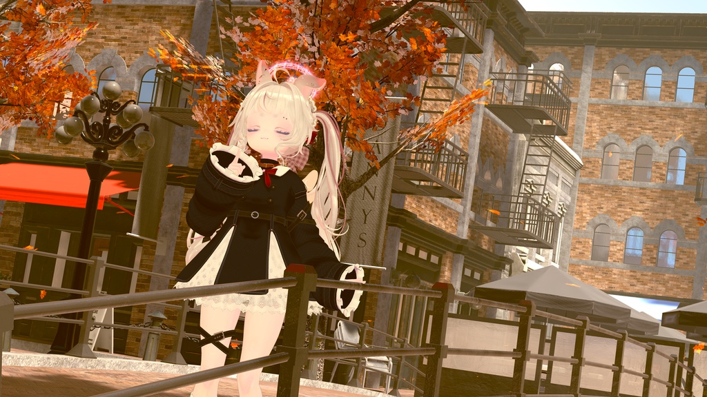 《25アバター対応衣装》シアードールワンピース