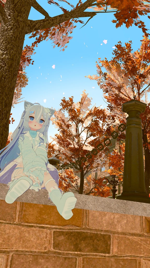 《25アバター対応衣装》シアードールワンピース