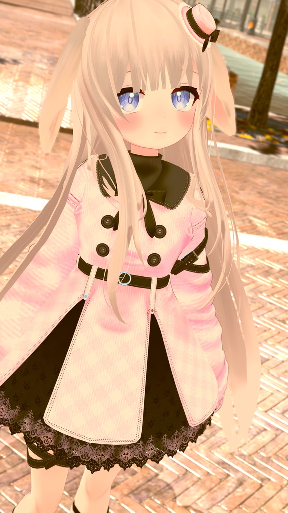 《25アバター対応衣装》シアードールワンピース