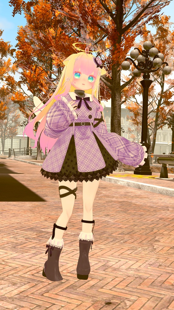 《25アバター対応衣装》シアードールワンピース