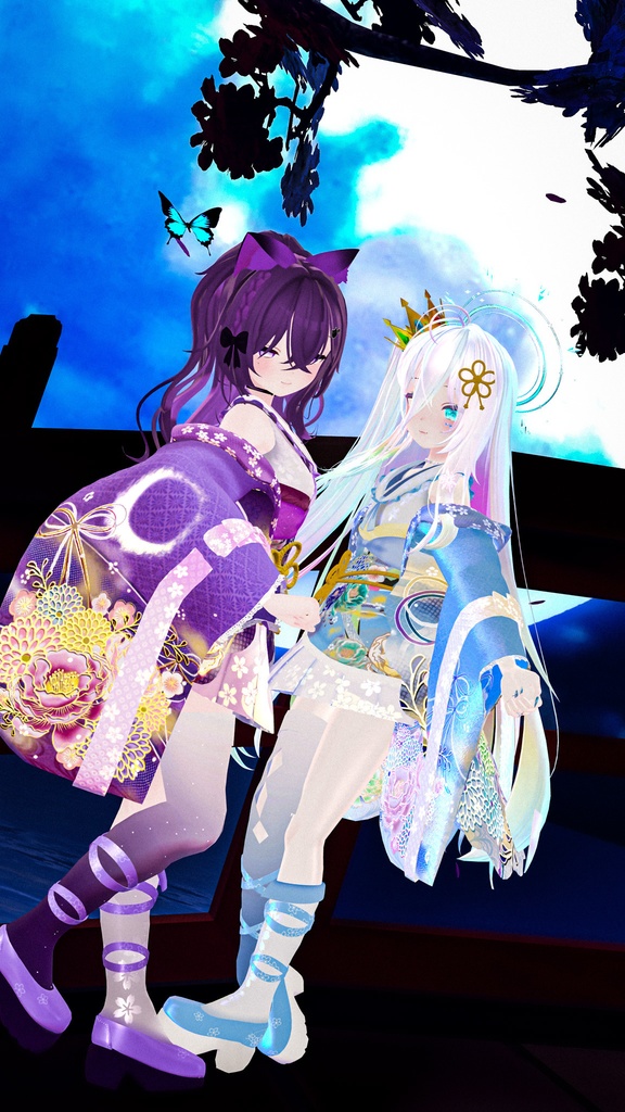 《35アバター対応衣装》月華恋衣