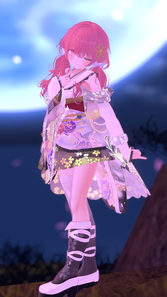 《35アバター対応衣装》月華恋衣