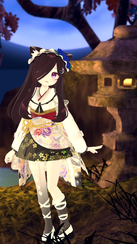 《35アバター対応衣装》月華恋衣