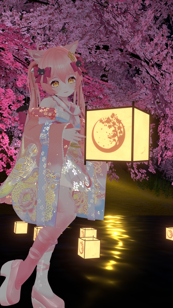 《35アバター対応衣装》月華恋衣