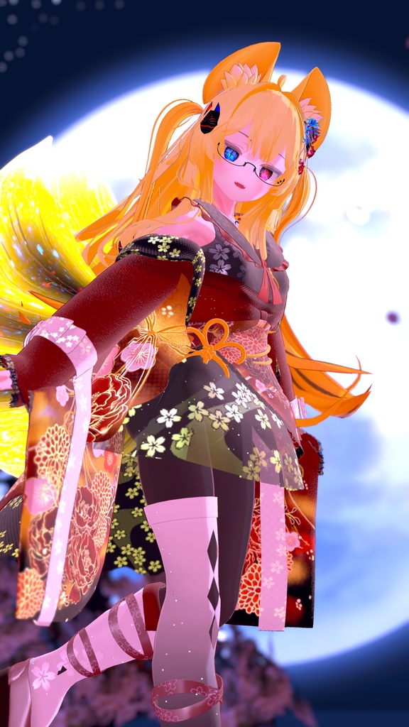 《35アバター対応衣装》月華恋衣