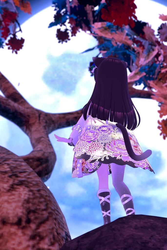 《35アバター対応衣装》月華恋衣